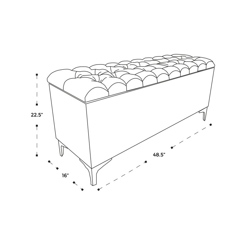 Oliver Storage Bench Wayfair